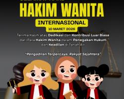 Selamat Hari Hakim Wanita Internasional